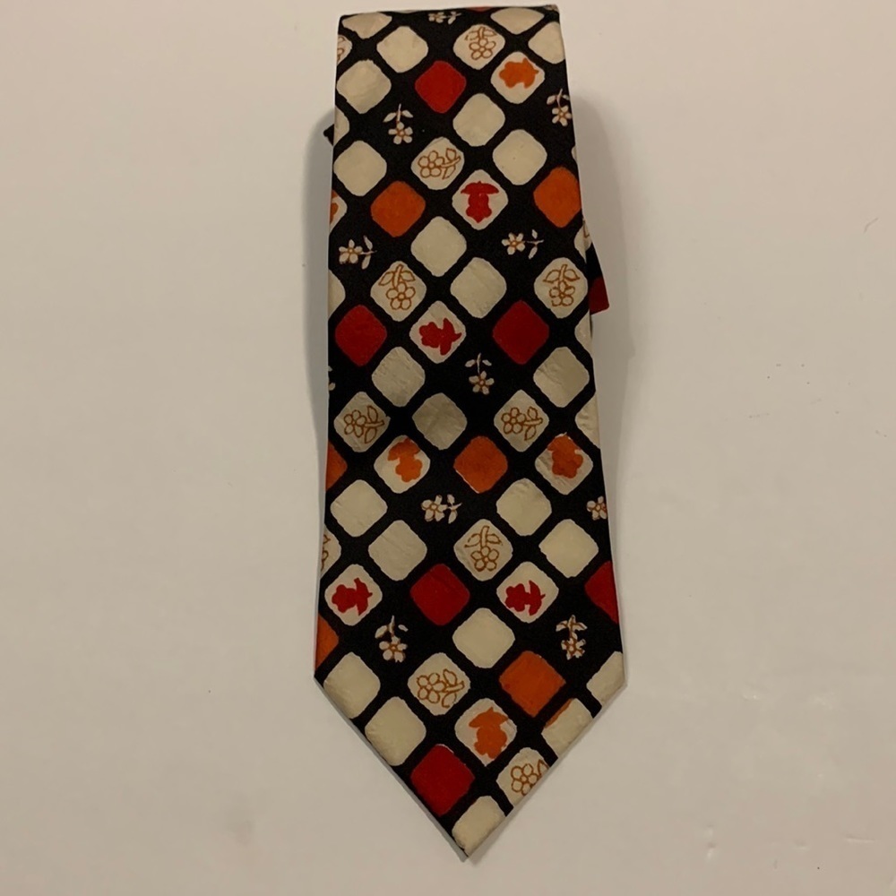𝅺TOPAZ hand loom pure silk tie